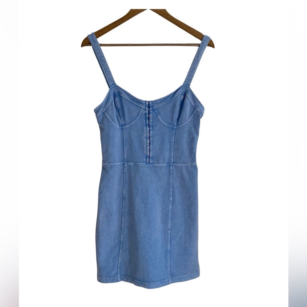 Free People Intimately Corset Body Con Mini Dress